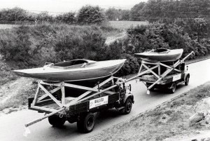 Dragon boats  built  in 1956 and exported to UK