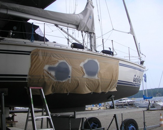 Fibreglass repair