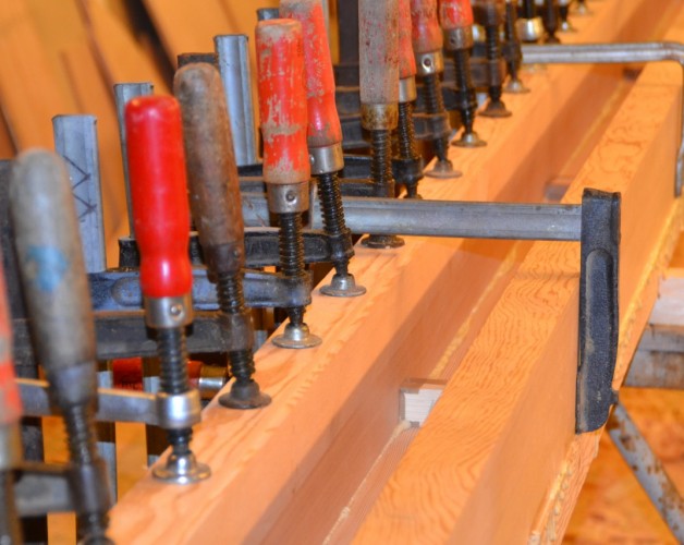 Wooden mast