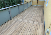 Teak terrace