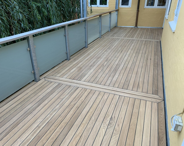 Teak terrace